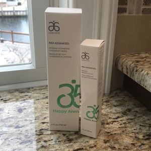 Arbonne intense Hyd Mask &instant wrinkle filler